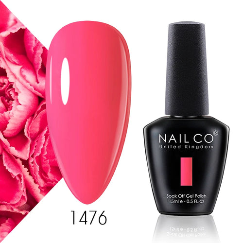 NAILCO 15ml UV Gel Topplack och Baslack Set