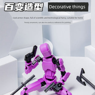  Hand-Made Model Movable Joint Assemble Figure Toy cashymart