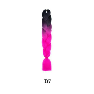 Ombre Jumbo Braiding Hair Extension 24 Inch