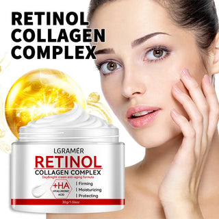  Retinol Collagen Face Cream 30g/60g Anti-Aging Moisturizer cashymart