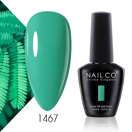 NAILCO 15ml UV Gel Topplack och Baslack Set