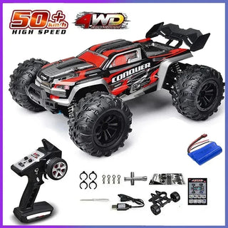  High-Speed 4x4 Remote Control Monster Truck with LED Lights cashymart