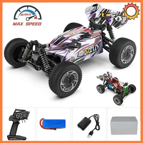 سيارة RC WLtoys 144001 1:14 عالية السرعة - مغامرة طرق وعرة بسرعة 60 كم/س