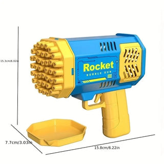  40 Hole Rocket Launcher Bubble Gun Party Toy Gift cashymart