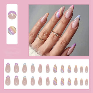  Glamorous Easy Press-On Nail Set cashymart