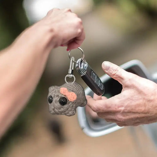  Sad Hamster Meme Keychain cashymart