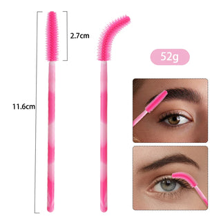  50Pcs Disposable Silicone Eyelash Brushes cashymart