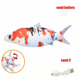  Interactive Rechargeable Electric Fish Toy cashymart