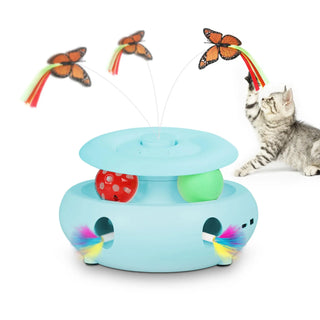  Rechargeable 3-in-1 Interactive Cat Toy cashymart