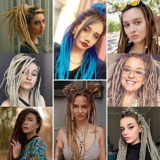  24 Inch Ombre Synthetic Dreadlock Extensions cashymart