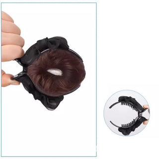  Synthetic Flower Bud Hair Volume Wig Clips cashymart