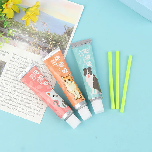  Safe Magic Bubble Glue Toy Blowing Colorful Bubbles cashymart