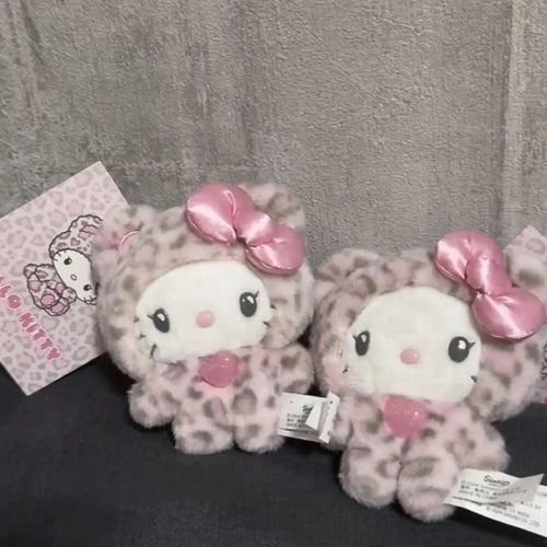  Sanrio Hello Kitty Leopard Print Keychain cashymart