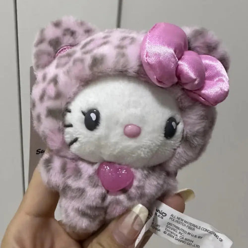  Sanrio Hello Kitty Leopard Print Keychain cashymart