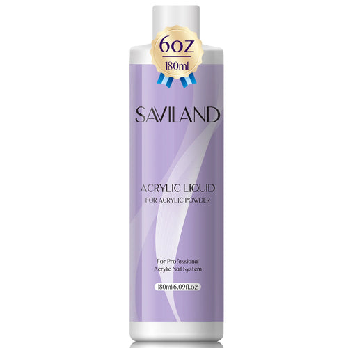  Saviland Professional Acrylic Nail Liquid 180/500ml for Art cashymart
