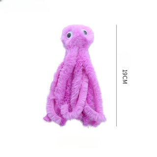  Interactive Catnip Octopus Plush Toy cashymart