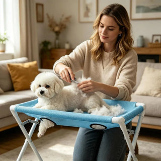 Pet Grooming Hammock with Stand
