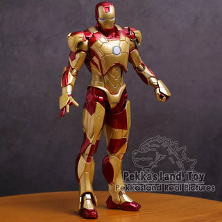  Golden Iron Man PVC Action Figure Model Toy cashymart