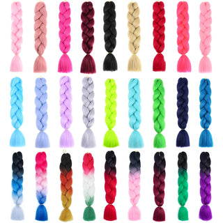  DIY Jumbo Braiding Hair Extensions 24 Inches cashymart