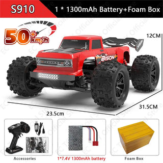  High-Speed 1:16 S909/S910 4WD RC Drift Monster Truck - 50KM/H Fun cashymart