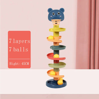  Montessori Rolling Ball Tower cashymart