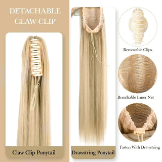  Synthetic Ponytail Hair Extension Blonde cashymart