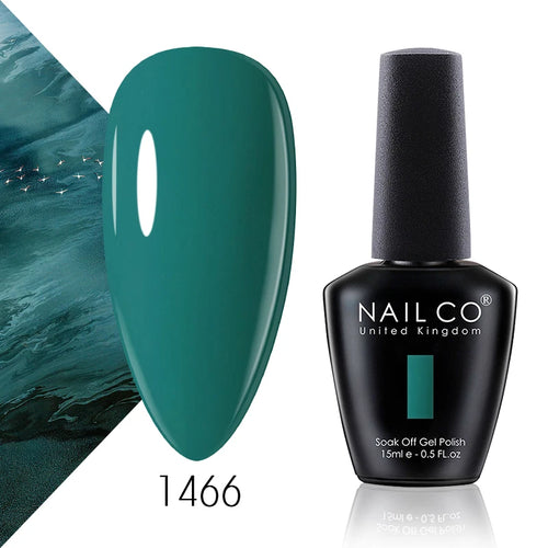 NAILCO 15ml UV Gel Topplack och Baslack Set