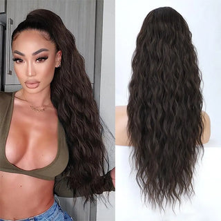  Long Curly Wavy Ponytail Hair Extension cashymart