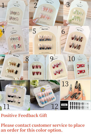  Advanced Luxury Handmade Square Press-On Nails cashymart