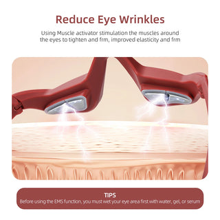 Red Light Therapy Eye Massager