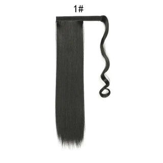 Synthetic Straight Long Ponytail Extensions