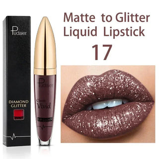  Alluring 18-Color Glitter Lip Gloss cashymart