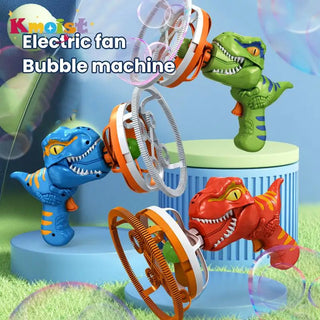  Dinosaur Bubble Gun Toy - 2 In 1 Electric Bubbles For Kids cashymart