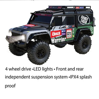  All-Terrain 1/10 Scale 4WD RC Climbing Car for Adventurous Fun cashymart