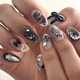  24 Glamorous Press-On Nails cashymart