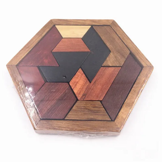  Wooden geometric Shape Jigsaw Puzzle cashymart