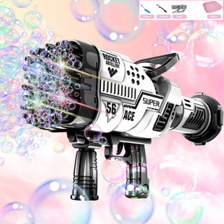  Rocket Bubble Gun with Light-Up cashymart