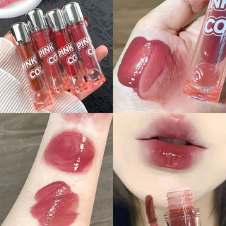  PINK COCO Mirror Water Lip Gloss Lip Glaze for Women cashymart