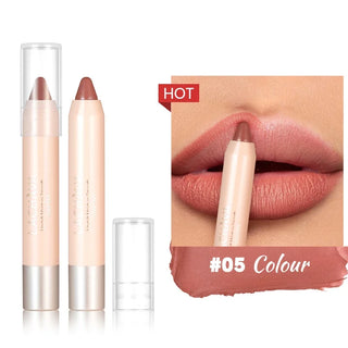  Nude Grey Pink Lip Liner Pen Long Lasting Matte Tint cashymart