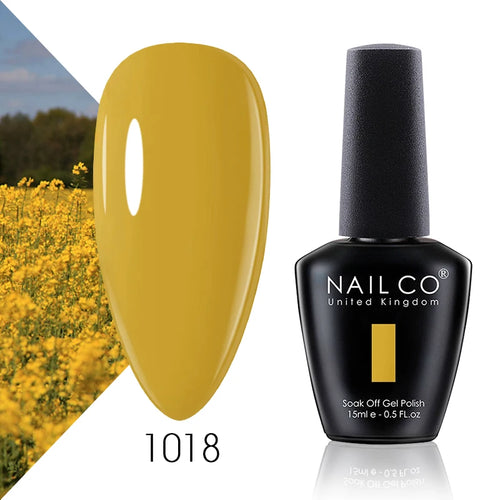 NAILCO 15ml UV Gel Topplack och Baslack Set