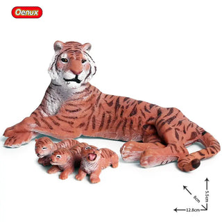  African Wild Animal PVC Figurines - Set of 4 cashymart