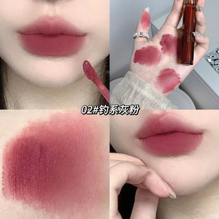  Gege Bear Feather Fog Velvet Lip Stain Affordable Matte Lipstick cashymart