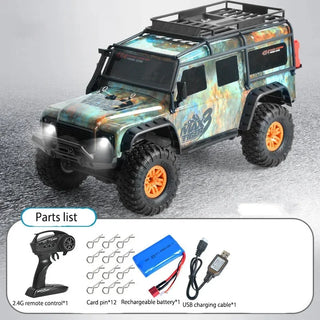  All-Terrain 1/10 Scale 4WD RC Climbing Car for Adventurous Fun cashymart