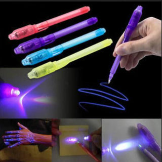  4pcs Magic Purple UV Invisible Ink Pens cashymart