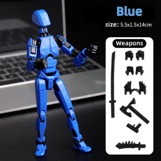  Multi-Jointed 3D Printed Robot Figurines cashymart