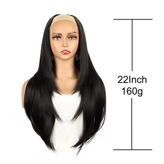  WIGSIN 22 Inch Synthetic V Shaped Hair Extension cashymart