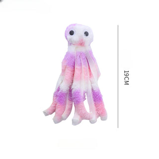  Interactive Catnip Octopus Plush Toy cashymart