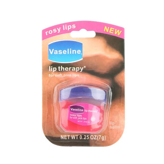  Natural Long-lasting Vaseline Lip Balm for Nourished, Cracked Lips - 7g cashymart