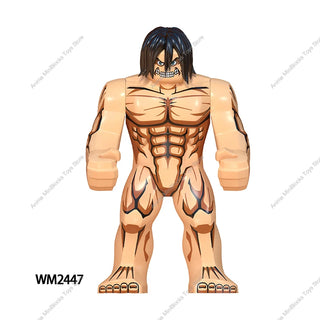  Attack on Titan Mini-Figures Building Blocks Toy Set cashymart