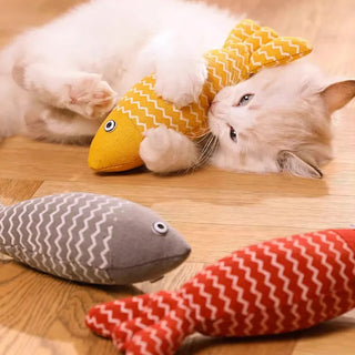  Interactive Catnip Plush Toy for Indoor Fun and Exercise cashymart